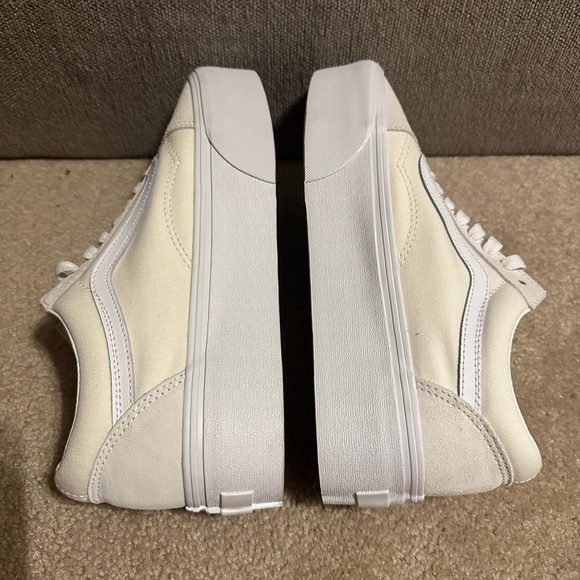 Vans Old Skool Stack Sneaker Cream Size 9 - Picture 5 of 8